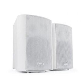 TOOQ TQOWS-01W Altavoces Autoamplificados 2x30W Pared Jack-3.5mm Blanco